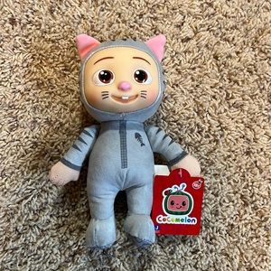 BNWT Cocomelon JJ Kitty stuffed plush!